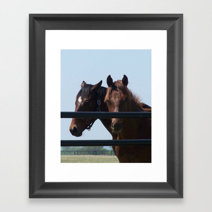 By Your Side Framed Art Print