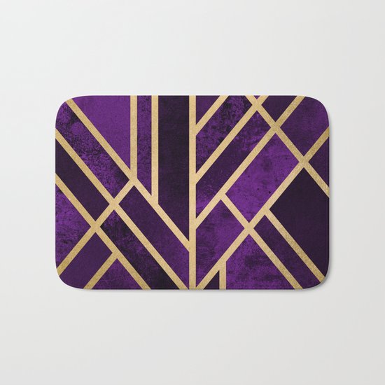 Art Deco Royal Bath Mat