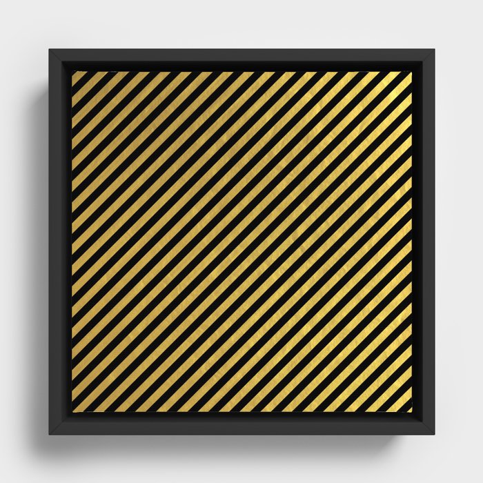 New Year's Eve Pattern 14 Framed Canvas