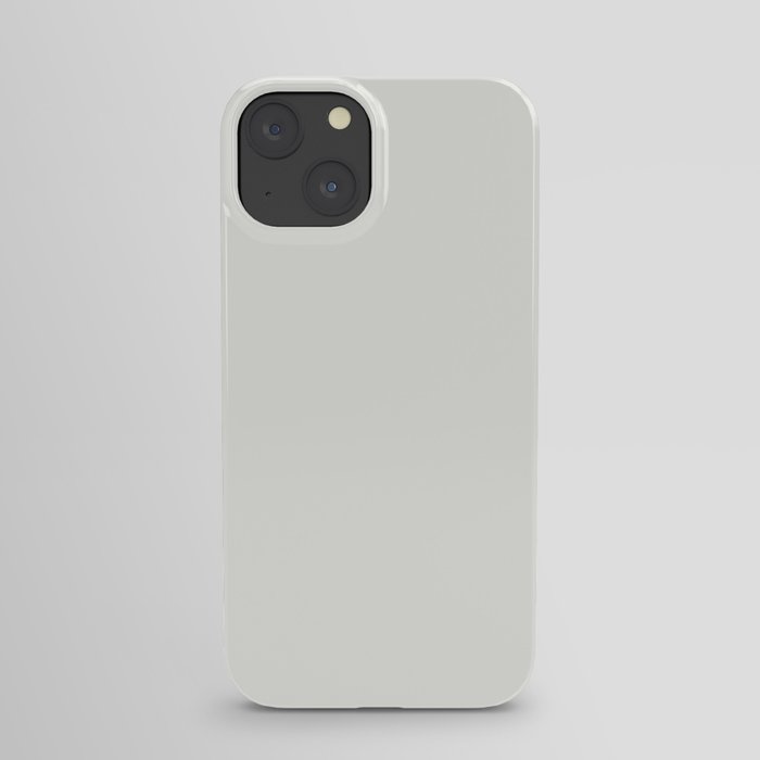 Neutral Off White Inspired by PPG Glidden Delicate White PPG1001-1 Solid Color iPhone Case