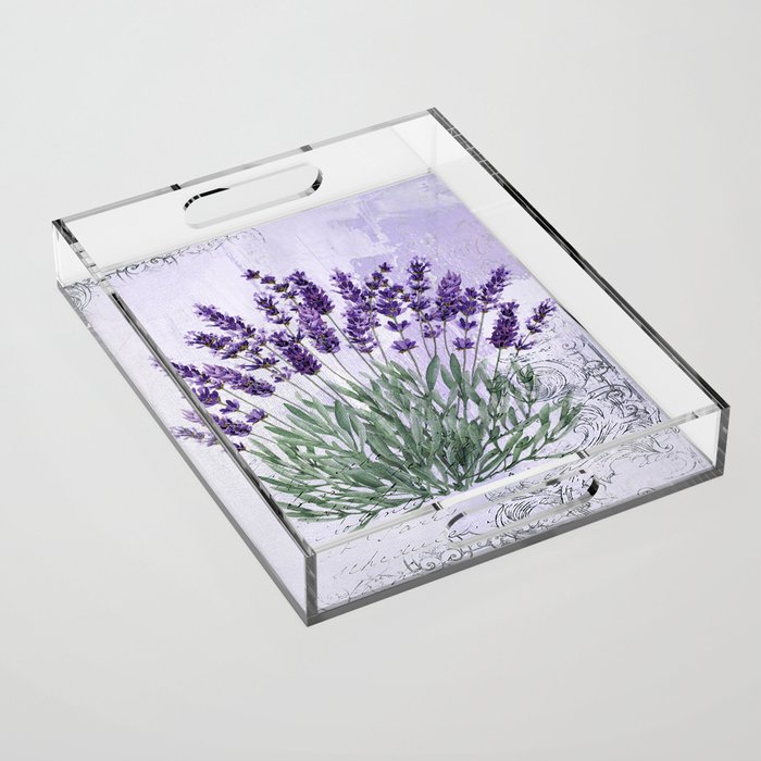 Lavender scent Acrylic Tray