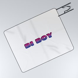 Bisexual BI BOY Picnic Blanket