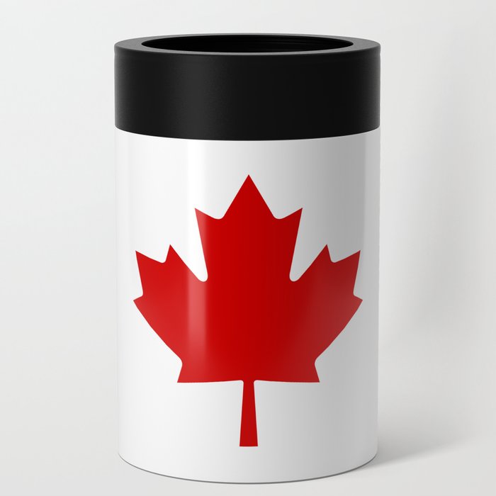 Canada Red Maple Leaf Can Cooler