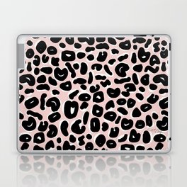 Leopard Print Abstractions – Blush Laptop Skin