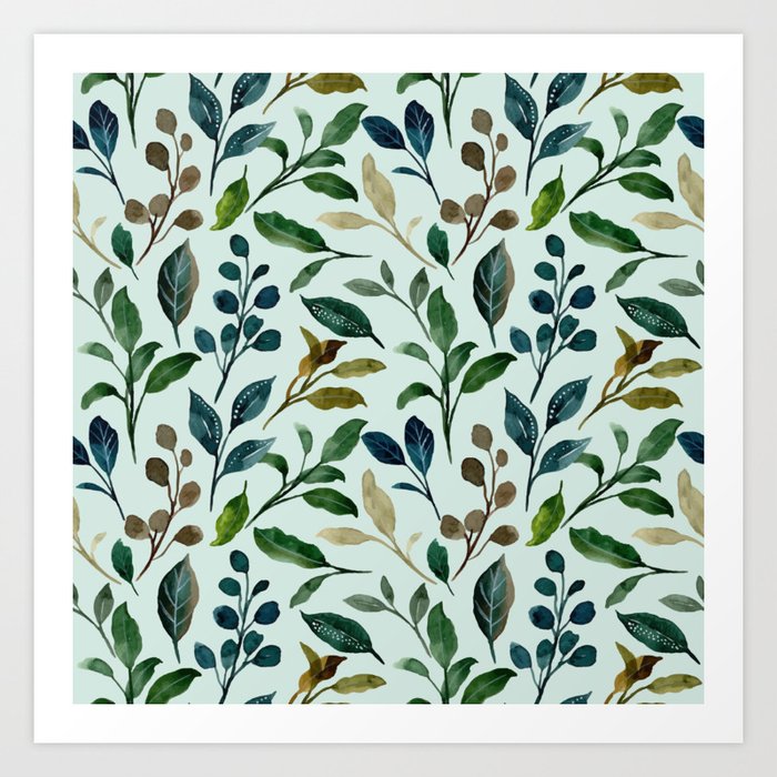 Greenery Art Print