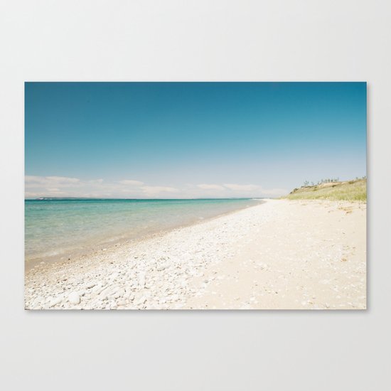 Seaside Manitou Island Canvas Print