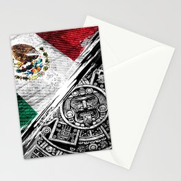 MEXICCAN AZTEC CROSS Stationery Cards