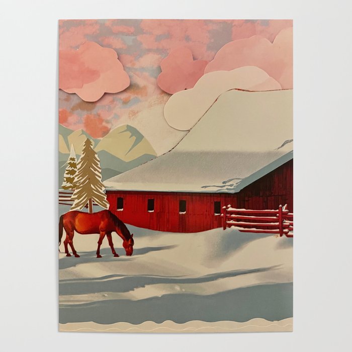 The Pink Farm Poster