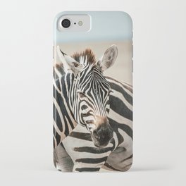 Zebra in Masaai Mara, Kenya, Africa iPhone Case