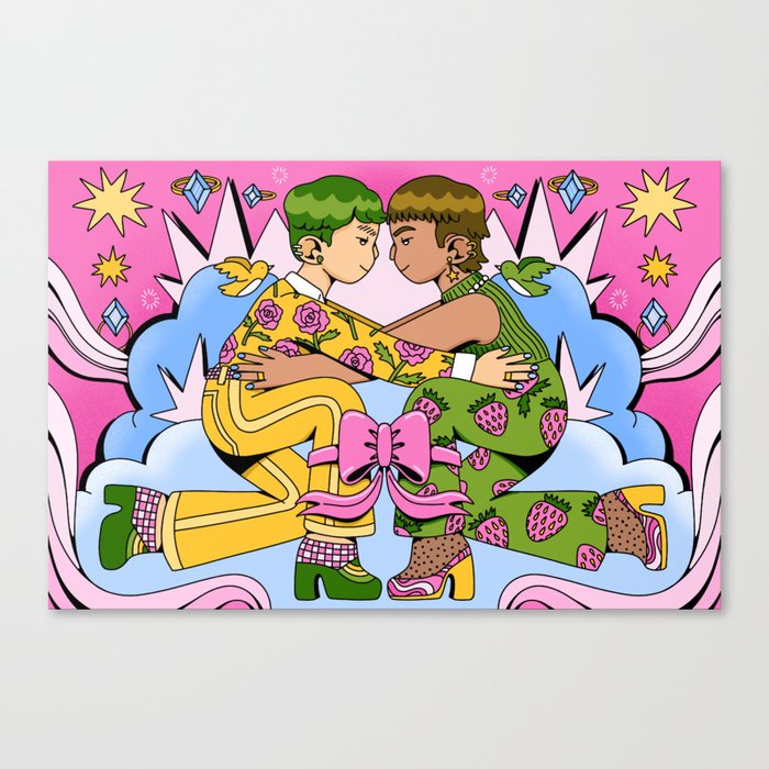 Queer Marriage Canvas Print