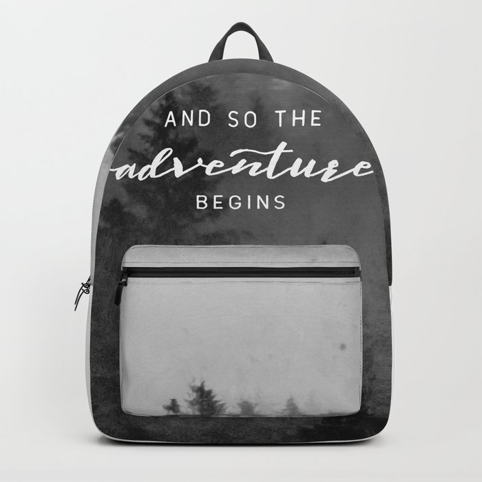 And So The Adventure Begins III Backpack