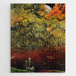 Untitled, by Zdzisław Beksiński Jigsaw Puzzle