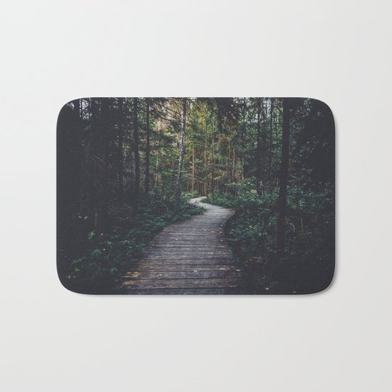 Path Unknown Bath Mat