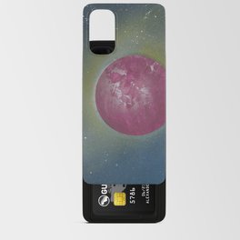  Handmade painting of a planet with infinite energy Android Card Case