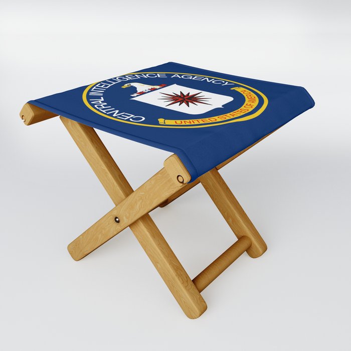 CIA Flag Folding Stool