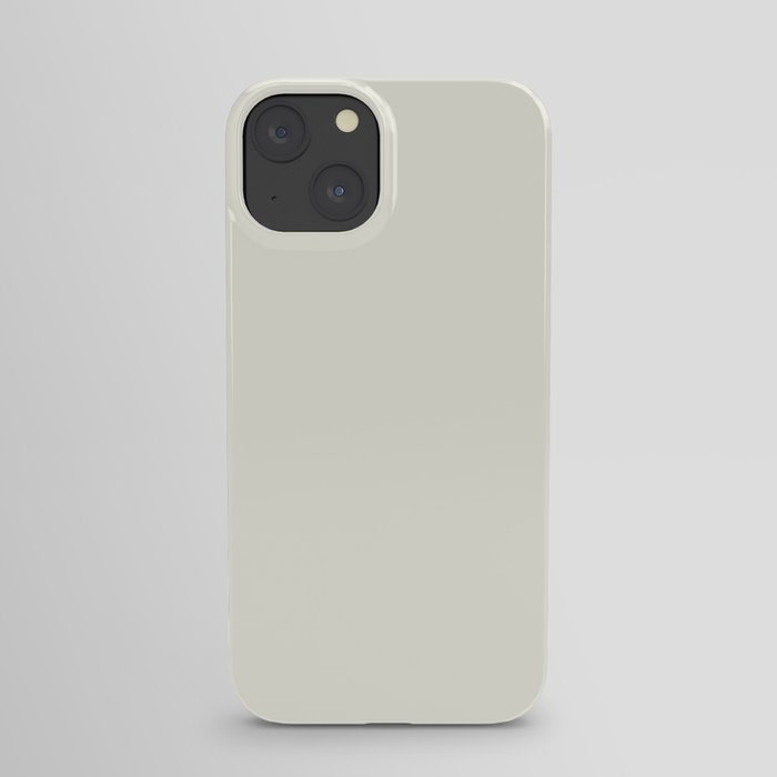 Solid Color light Cream iPhone Case