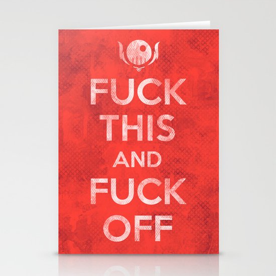 Public Service Announcement Stationery Cards