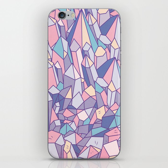crystal heart ♥ iPhone Skin