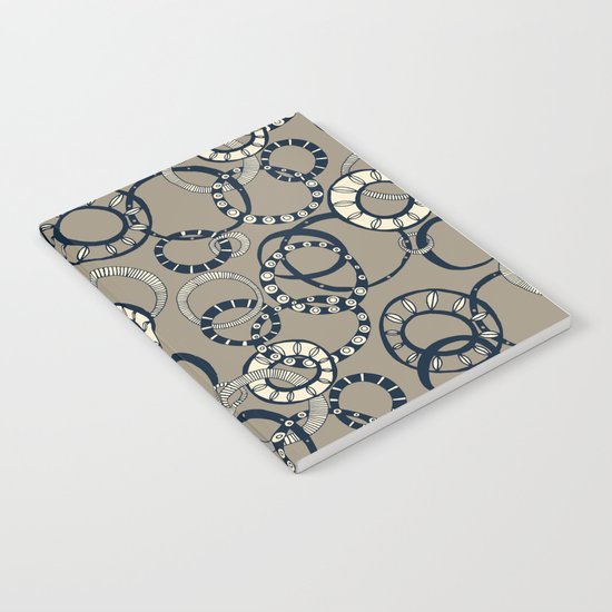 Honolulu hoopla light brown Notebook