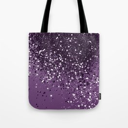 PURPLE Glitter Dream #1 (Faux Glitter) #shiny #decor #art #society6 Tote Bag