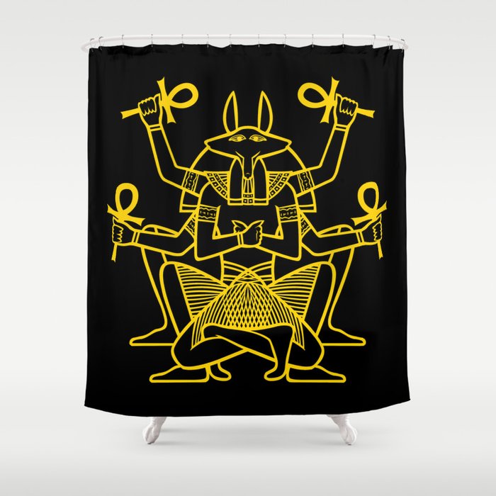 Anubis Rising Shower Curtain