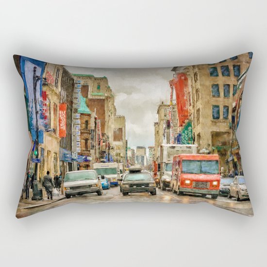 On Your Mark Rectangular Pillow