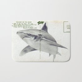 Postcard Shark Bath Mat