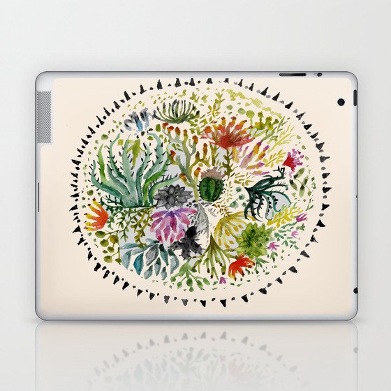 Succulents Mandala Laptop & iPad Skin
