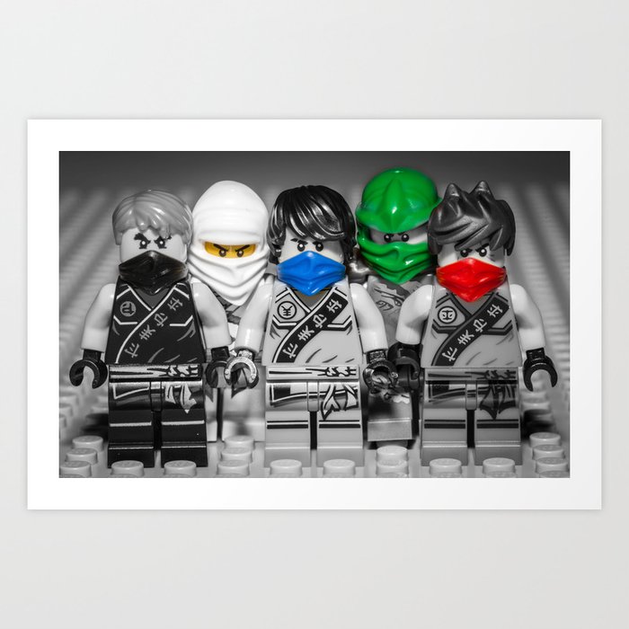 Ninjago Crew Art Print