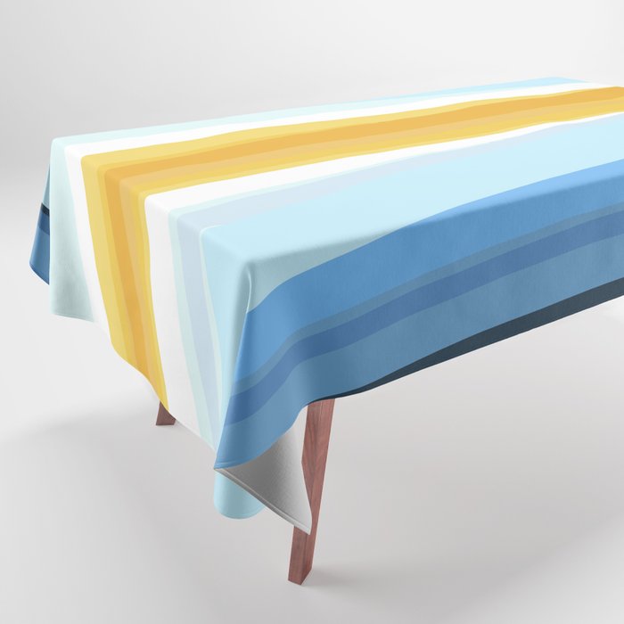 Blue Gold Colorspace 18000 Tablecloth