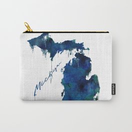 Michigan - wet paint Carry-All Pouch