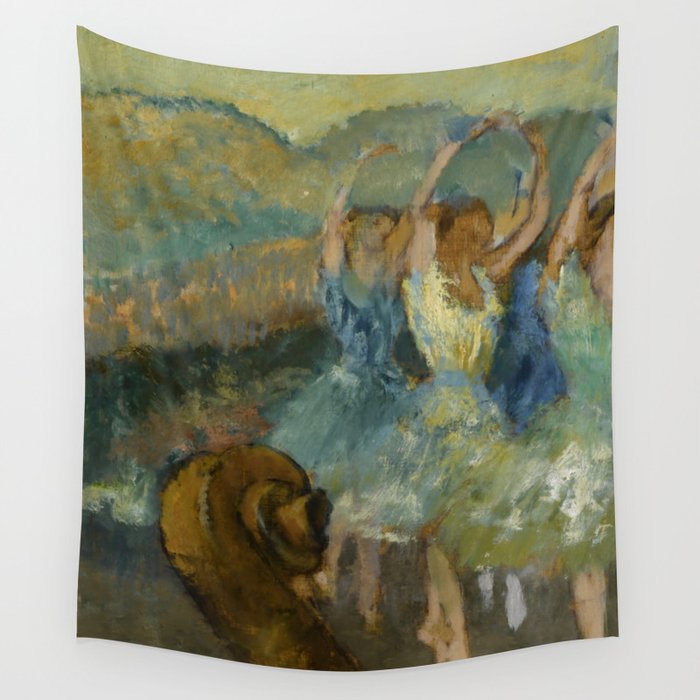 Edgar Degas "The ballet" Wall Tapestry