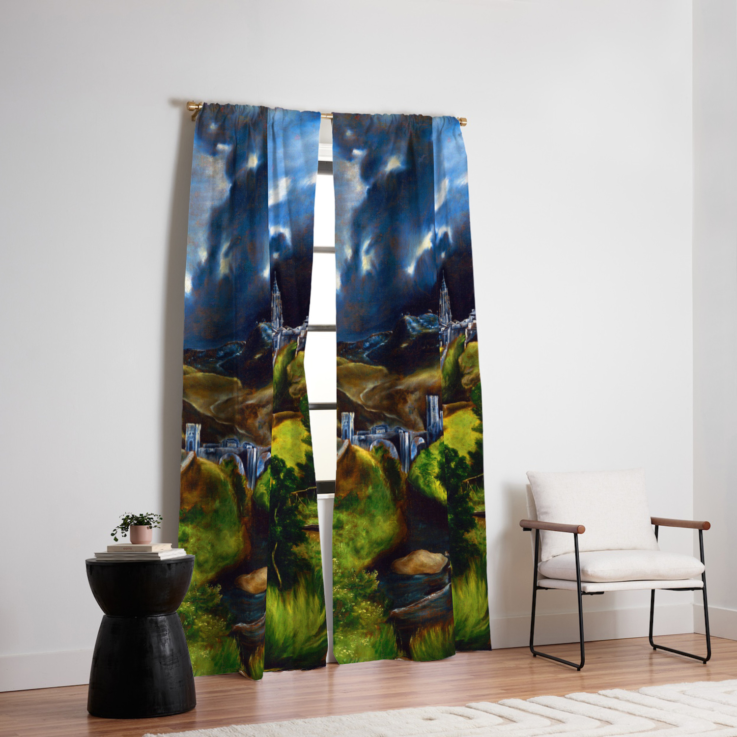 El Greco View Of Toledo Blackout Curtain By Jjbzz Society6