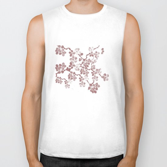 Cherry Blossom - In Memory of Mackenzie Biker Tank