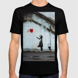 S R-Love-UTION Urban Street Art OM3® Banksy R-EVOL-UTION T-Shirt Damen XXL