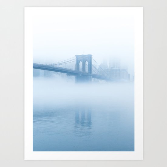 Big Bridge - Big Dreams - Brooklyn Art Print