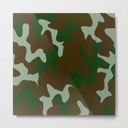 Shades of Green and Brown Camouflage Pattern Metal Print | Militarypattern, Camopattern, Militarycamo, Graphicdesign, Abstractdesign, Digital, Armypattern, Militarycamouflage, Camouflagestyle, Camouflagedesign 