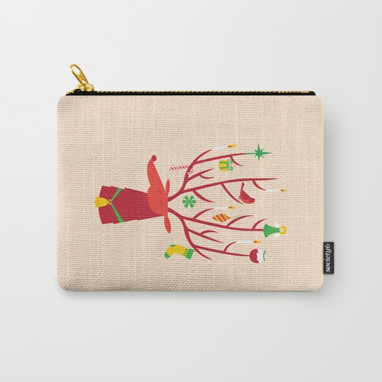 Reindeer Carry-All Pouch