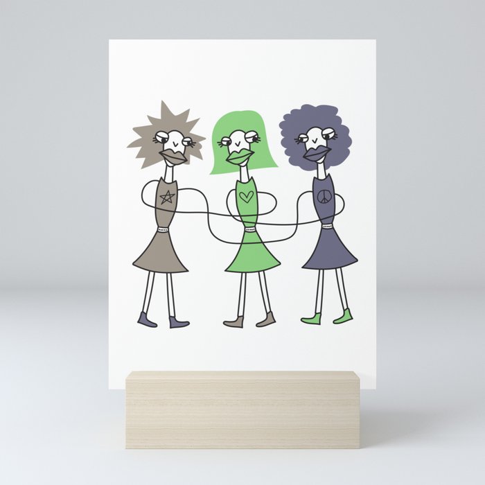 skirts Mini Art Print