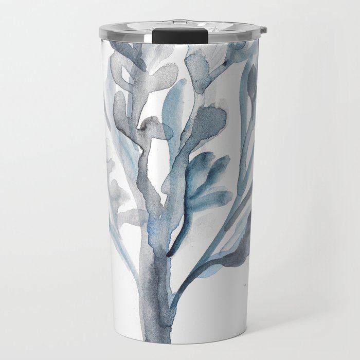 Watercolour Tree 5 |Modern Watercolor Art | Abstract Watercolors Travel Mug