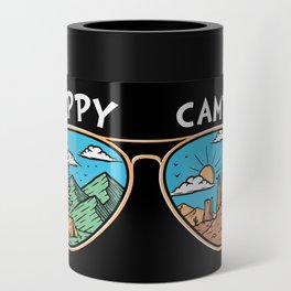 Happy Camper Landscape Sunglasses Can Cooler