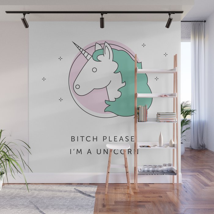 Unicorns are Real Wall Mural