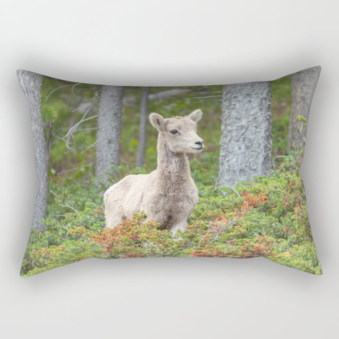 Bighorn Lamb Rectangular Pillow