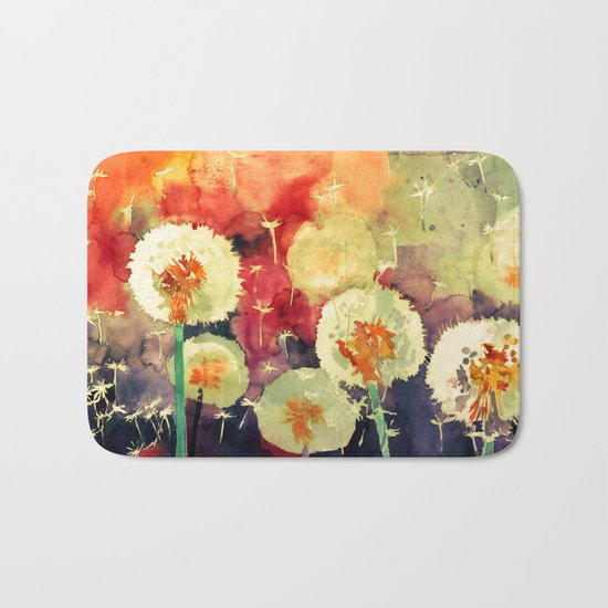 Dandelions Bath Mat