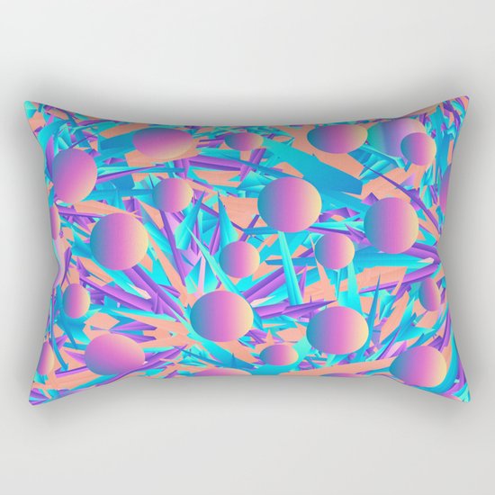 Blind Face Rectangular Pillow