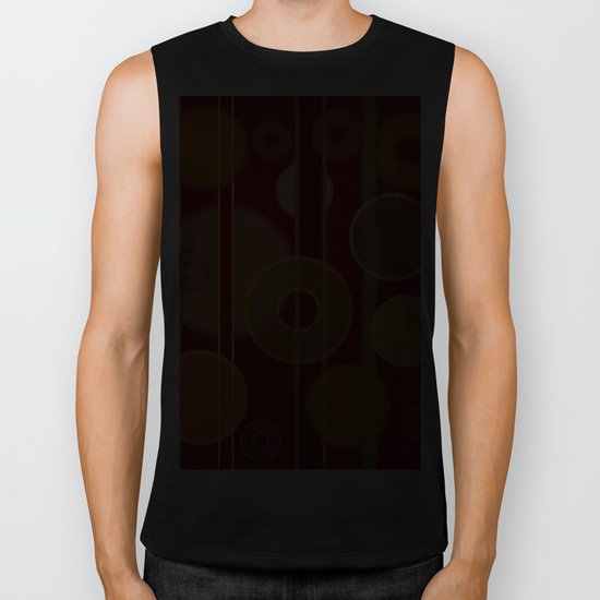 Circles, Lines & Colors #2 Biker Tank