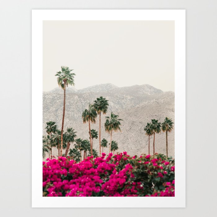 Edge of Palm Springs Art Print