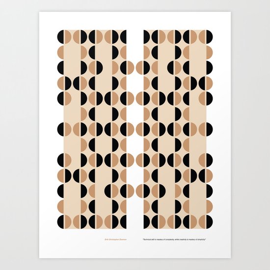 Simplicity Art Print