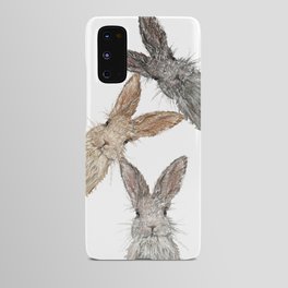Triple Bunnies Android Case