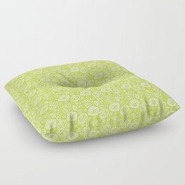 Geo Green Floor Pillow